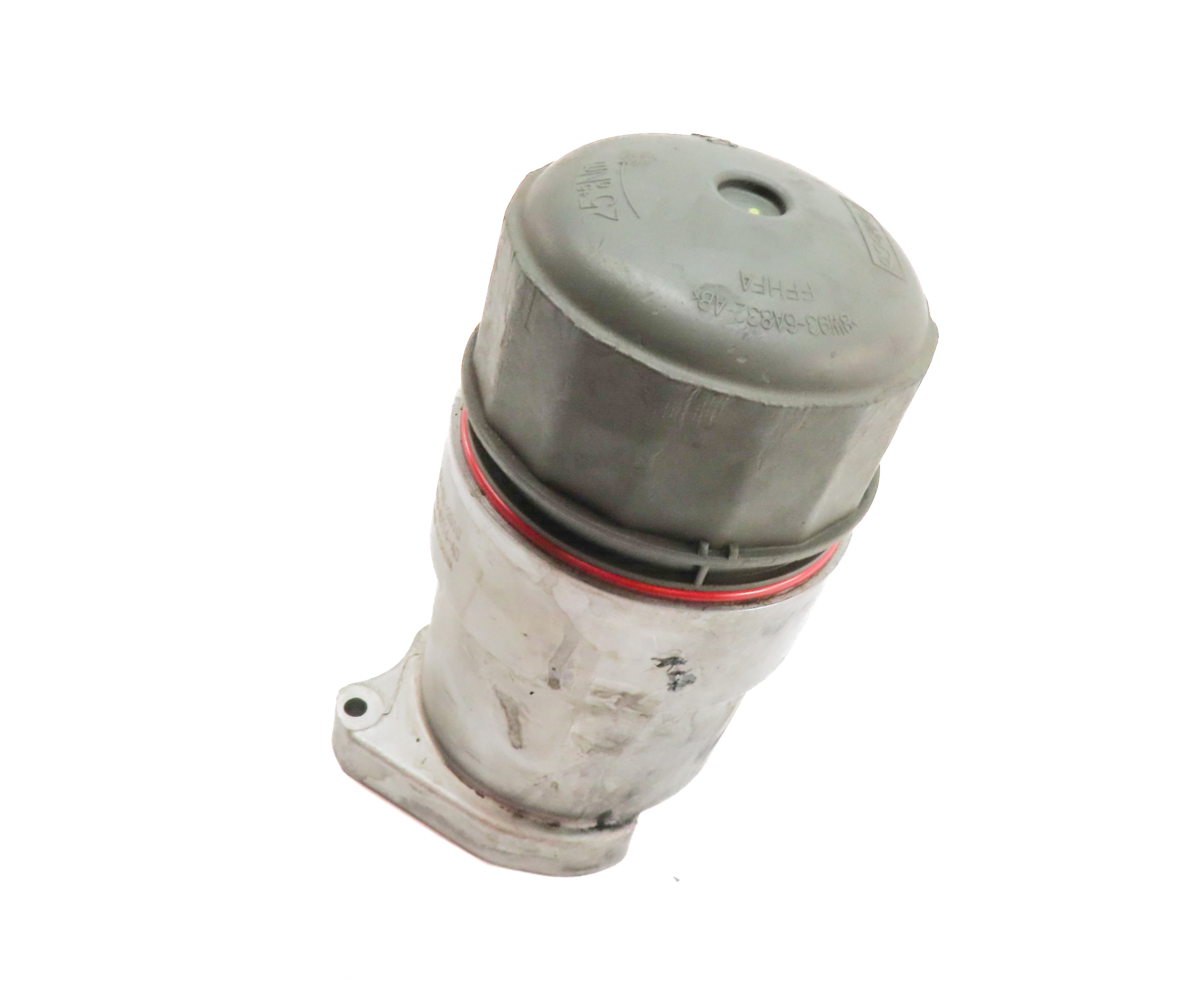 2010 LAND ROVER LR4 (L319) 5.0L NON-SUPER ENGINE MOTOR OIL FLUID FILTER HOUSING — exact item pictured